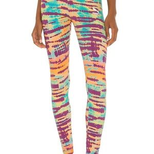 Puma Tie Dye Legging and Tie Dye Tank multicolor/Women Set/Size Medium